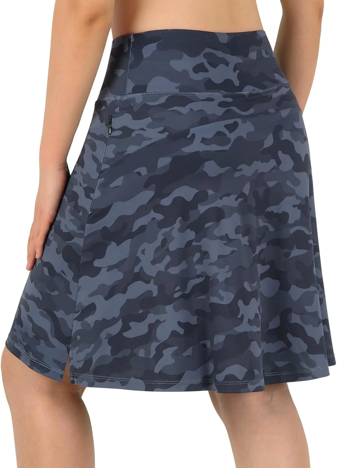 ANIVIVO Women's Skorts Skirts 20" Knee Length,Tennis Golf Pickleball Sports Skirts with High Waisted Zipper Pockets