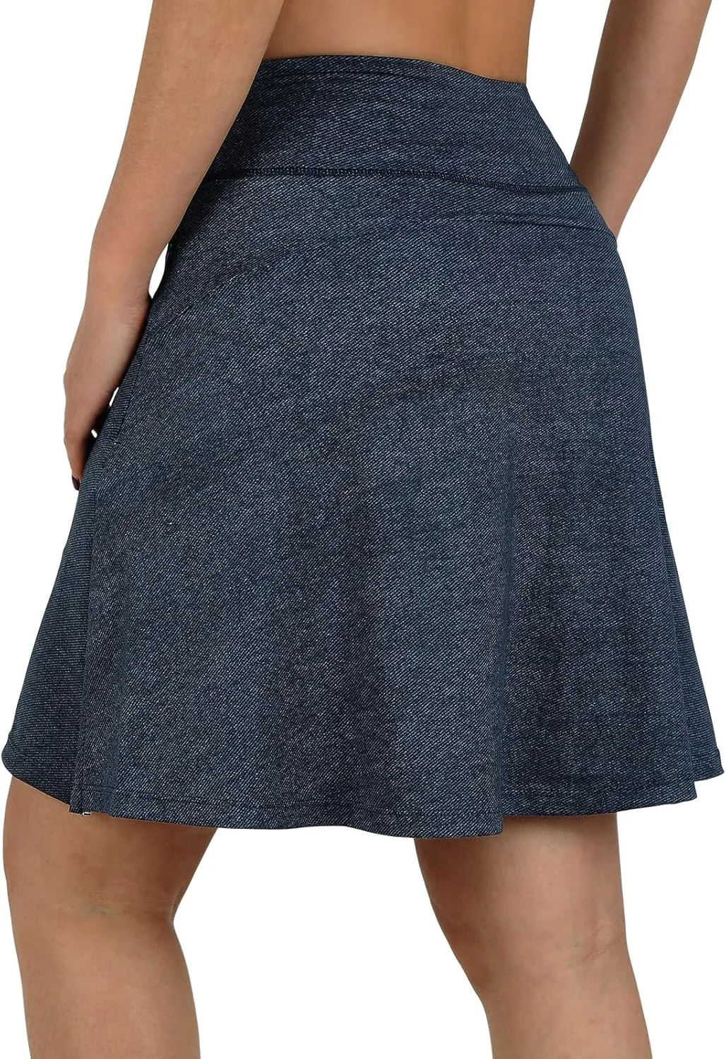 ANIVIVO Women's Skorts Skirts 20" Knee Length,Tennis Golf Pickleball Sports Skirts with High Waisted Zipper Pockets