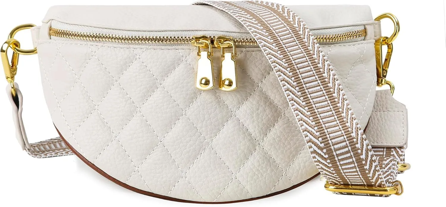 Anti Theft Fanny Pack,Belt Bag for Women Crossbody,Cross Body Belt Bag,And Removable Strap