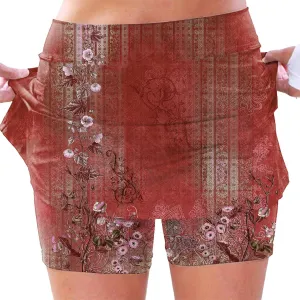 cooki Tennis Skirts for Women Summer Casual High Waisted Athletic Skort Lightweight Stretchy Workout Golf Mini Skirt