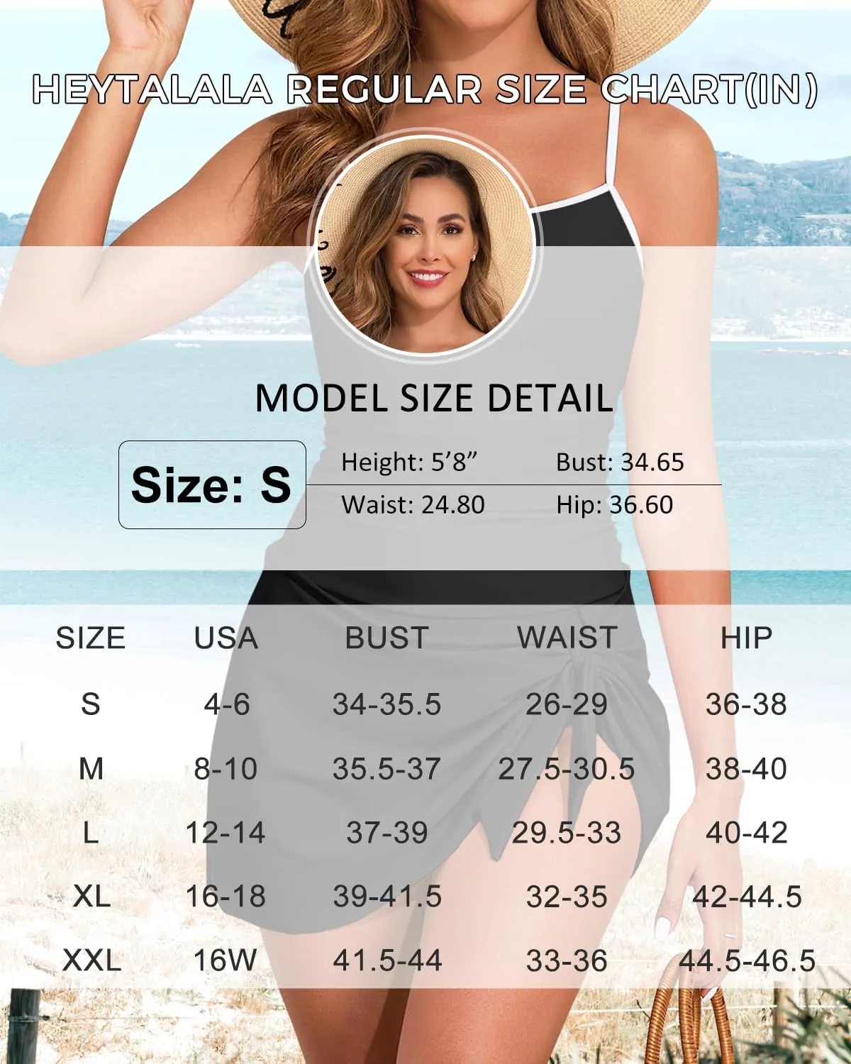 HEYTALALA One Piece Swimdress Swimsuit for Women Tummy Control Swim Dresses Skirt Bathing Suit Color Block Swimwear
