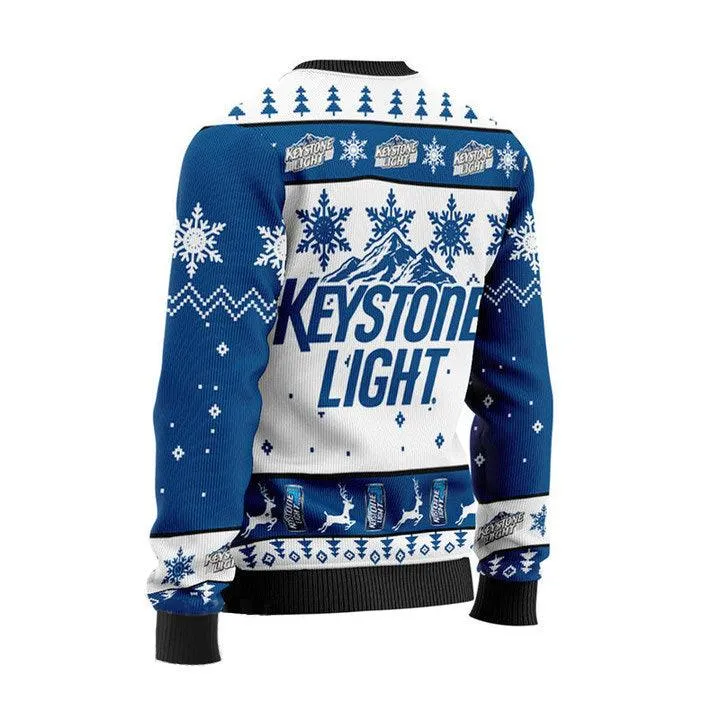 Keystone Light Christmas Sweater