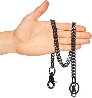 newtro Wallet Chain Men Women Boy Girl, Biker Motorcycle Pants Jean Punk Long Key Chain Black Gold Silver 26 Types