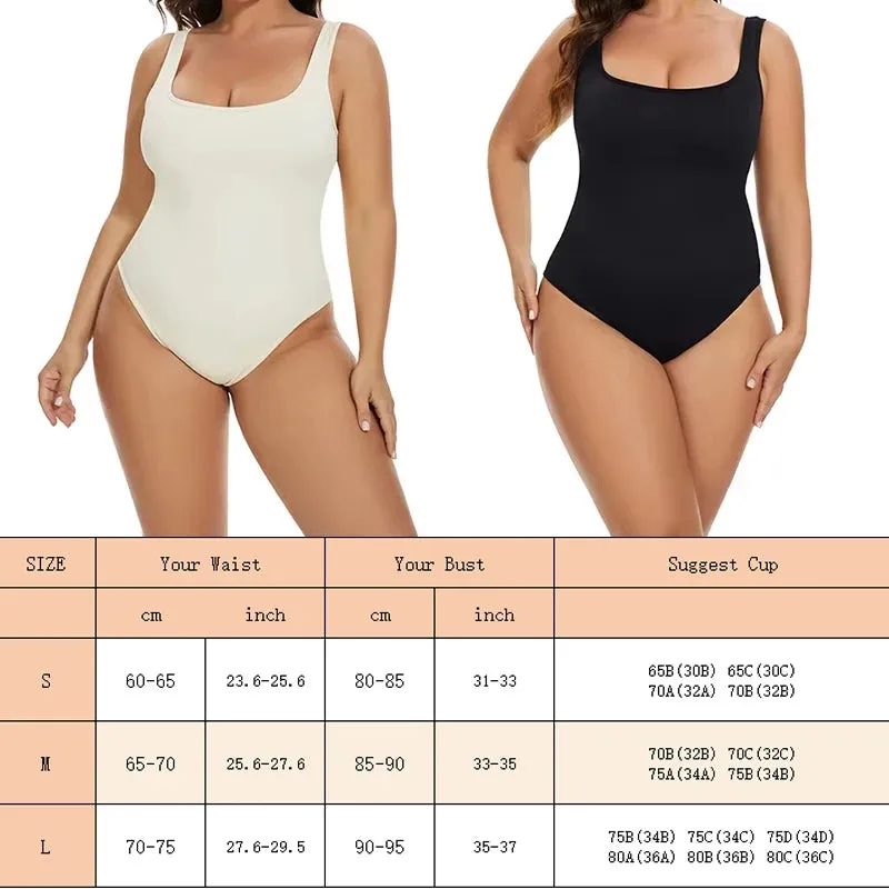 Ribbed Tummy Control Jumpsuit  Daily Shaper Bodysuit