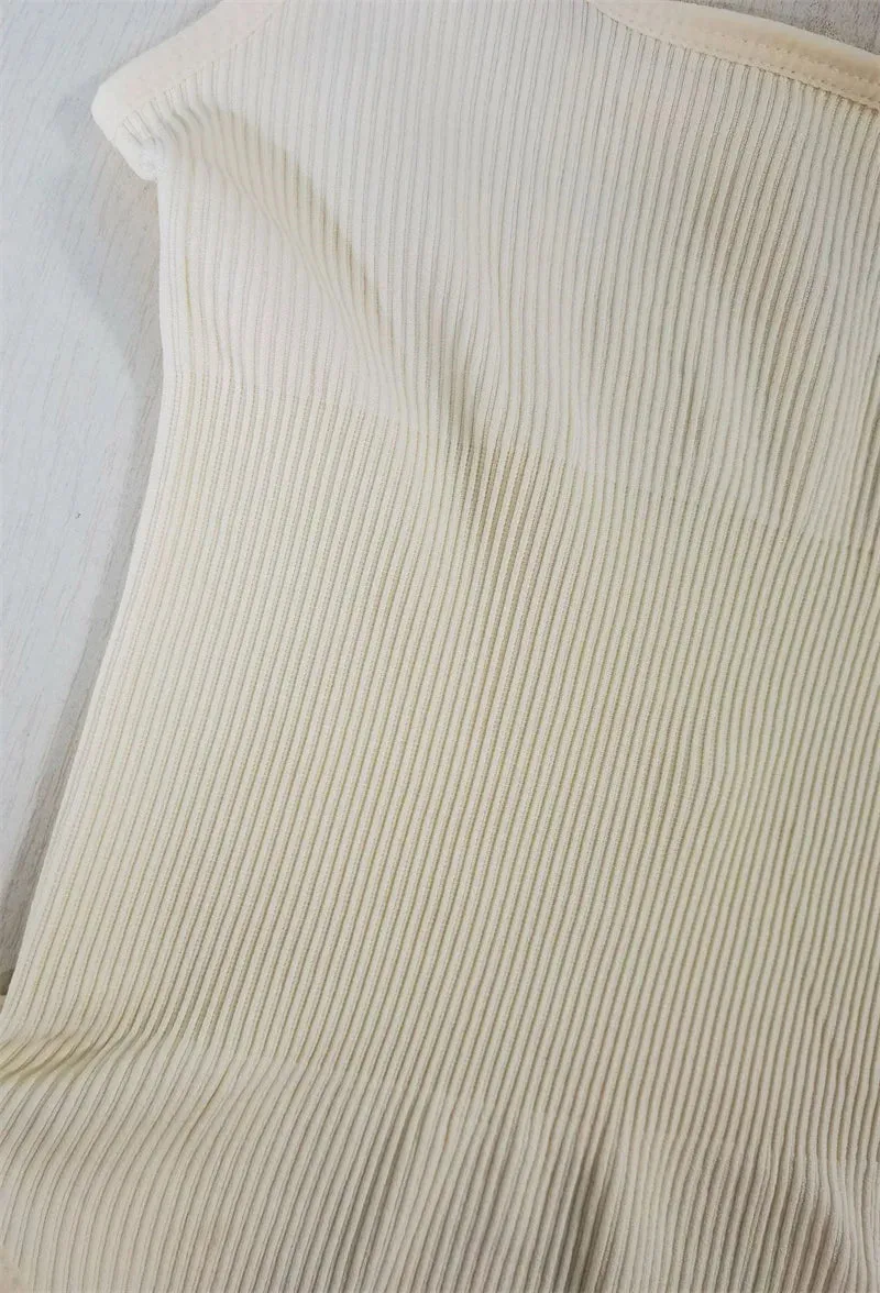 Ribbed Tummy Control Jumpsuit  Daily Shaper Bodysuit