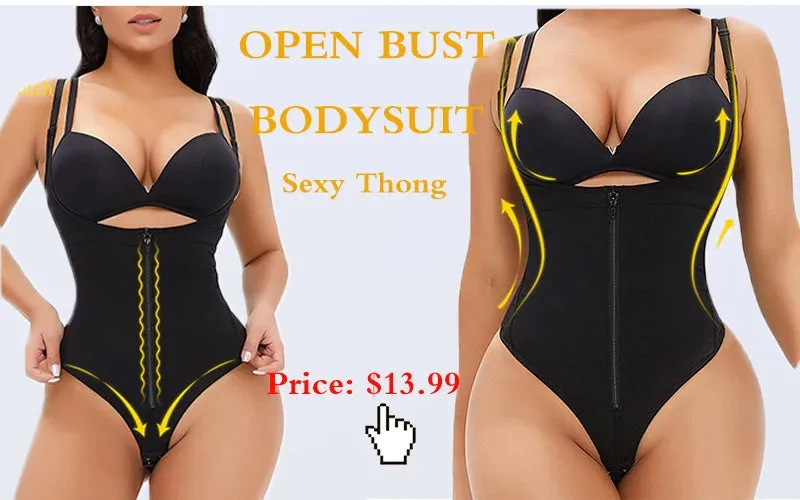 Ribbed Tummy Control Jumpsuit  Daily Shaper Bodysuit