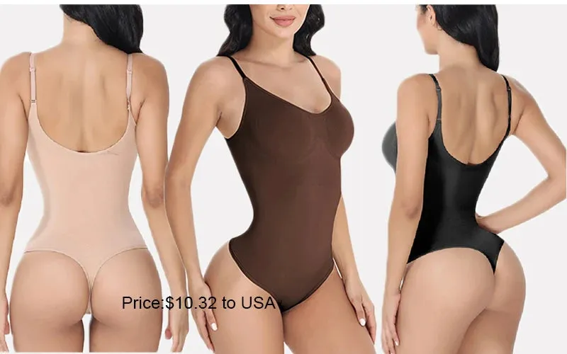 Ribbed Tummy Control Jumpsuit  Daily Shaper Bodysuit