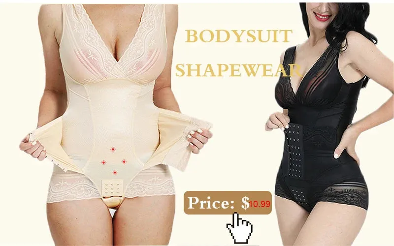 Ribbed Tummy Control Jumpsuit  Daily Shaper Bodysuit