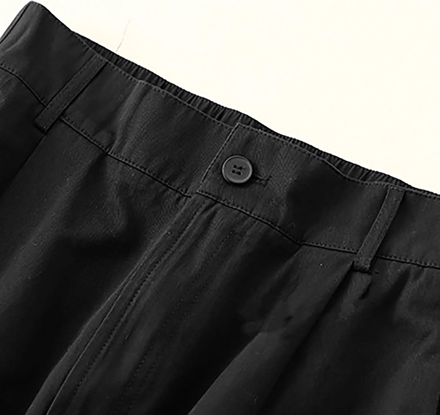 Summer A Line Midi Skirt for Women Solid Elastic High Waisted Button Skorts Casual Fashion Loose Soft A Line Skirts