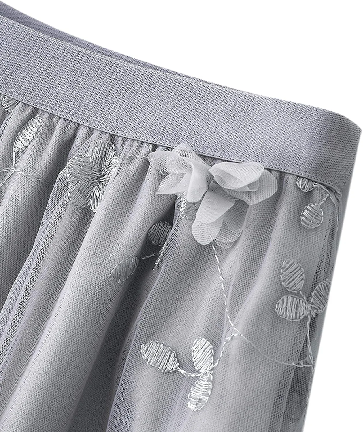Women's Layered Tulle Maxi Skirts Evening Party Cocktail Bridesmaid Polka Dot Tiered Skirt